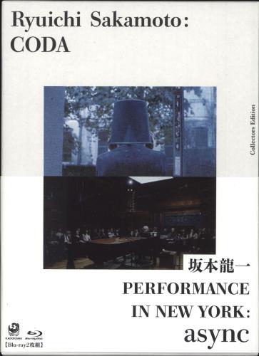 Ryuichi Sakamoto Coda / Performance In New York: Async Blu Ray DVD Japanese RYUBRCO729608