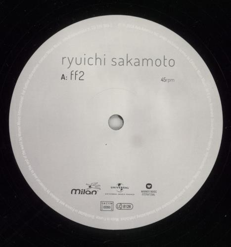 Ryuichi Sakamoto FF2 - RSD18 - Opened shrink 12" vinyl single (12 inch record / Maxi-single) French RYU12FF864673