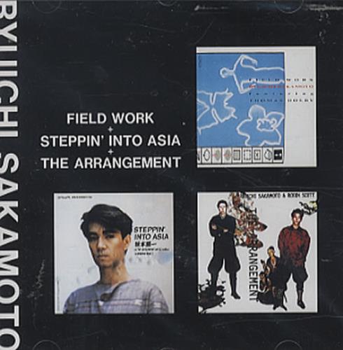 Ryuichi Sakamoto Field Work + Steppin' Into Asia + The Arrangement CD album (CDLP) Japanese RYUCDFI343783