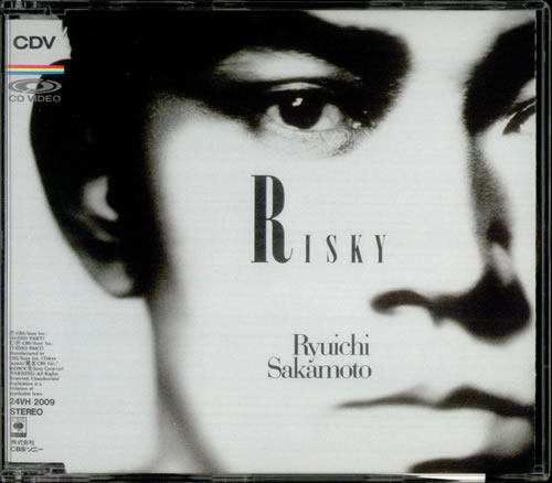 Ryuichi Sakamoto Risky - C.D.Video CD single (CD5 / 5") Japanese RYUC5RI74389