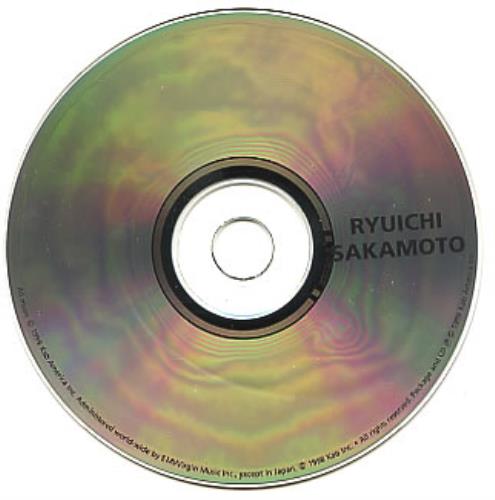 Ryuichi Sakamoto Solo Piano CD album (CDLP) US RYUCDSO139789