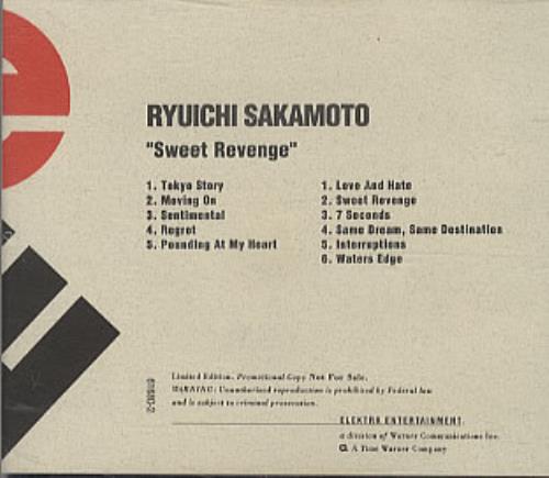Ryuichi Sakamoto Sweet Revenge CD album (CDLP) US RYUCDSW78556