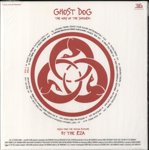 RZA Ghost Dog: The Way Of The Samurai (Music From The Motion Picture) vinyl LP album (LP record) US RZALPGH861079