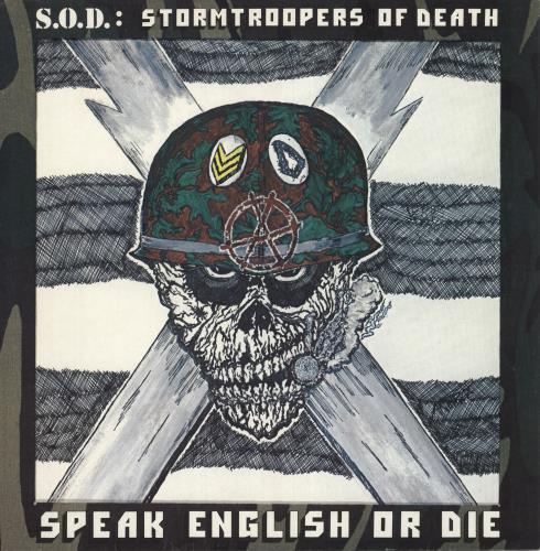 S.O.D. Speak English Or Die vinyl LP album (LP record) Dutch SOQLPSP391842