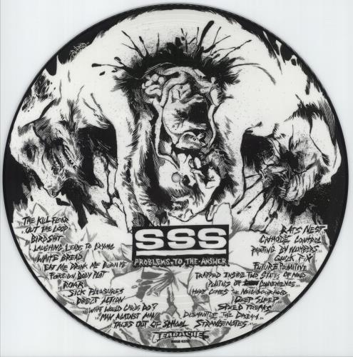 S.S.S. Problems To The Answer picture disc LP (vinyl picture disc album) UK YD0PDPR866359