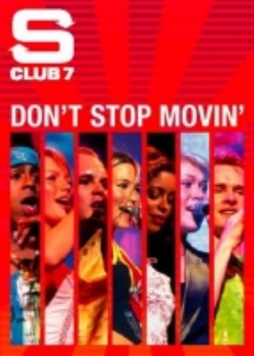 S Club 7 Don't Stop Movin' DVD UK SC7DDDO224736