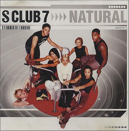 S Club 7 Natural CD single (CD5 / 5") US SC7C5NA353465