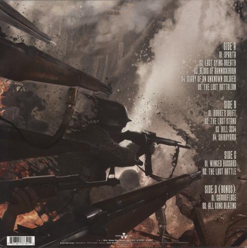 Sabaton The Last Stand - Gold Vinyl 2-LP vinyl record set (Double LP Album) German 0BB2LTH884678