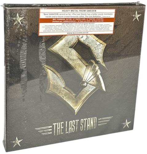 Sabaton The Last Stand - Sealed Vinyl Box Set German 0BBVXTH884677