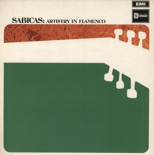 Sabicas Artistry In Flamenco vinyl LP album (LP record) UK XDFLPAR748460