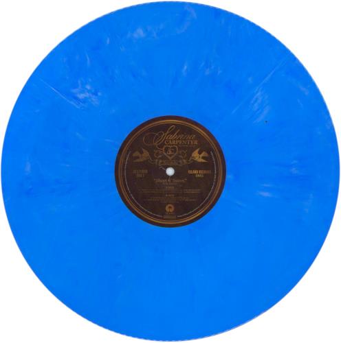 Sabrina Carpenter Short n' Sweet - Blue Marbled Vinyl vinyl LP album (LP record) UK 6DCLPSH856916
