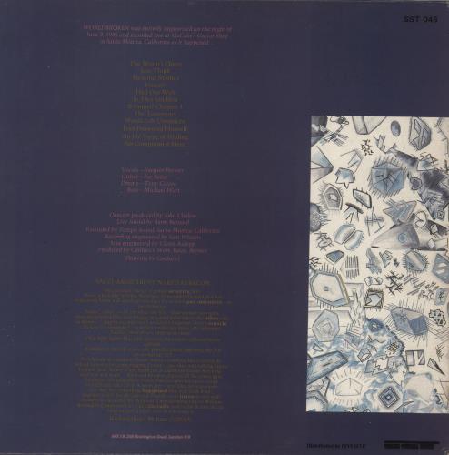 Saccharine Trust Worldbroken vinyl LP album (LP record) UK VGCLPWO856088