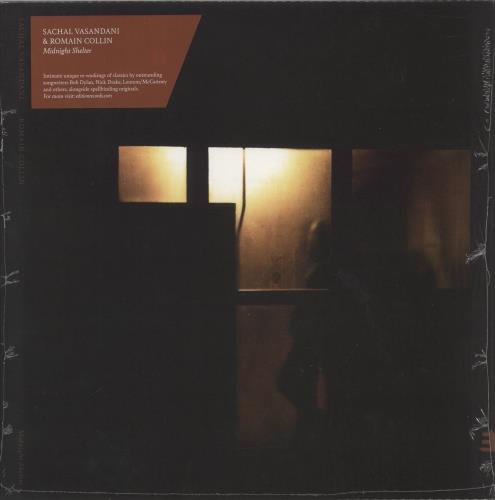 Sachal Vasandani Midnight Shelter - Shrink - Brown Marbled Vinyl vinyl LP album (LP record) UK 9ARLPMI869408