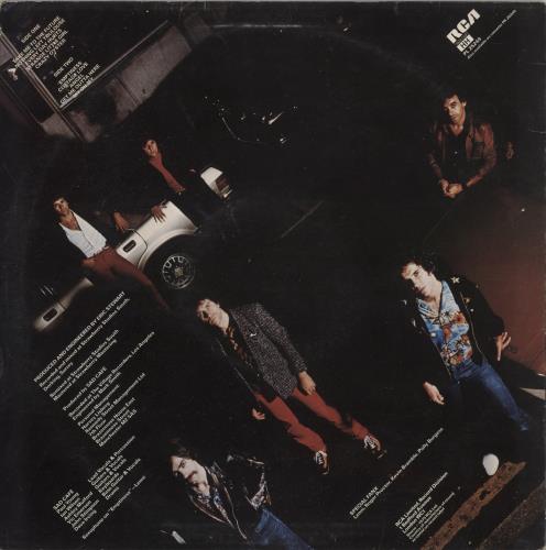 Sad Cafe Facades - Blue Vinyl vinyl LP album (LP record) UK AFELPFA287209