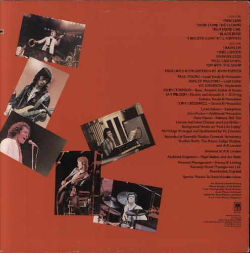 Sad Cafe Misplaced Ideals vinyl LP album (LP record) Canadian AFELPMI679964