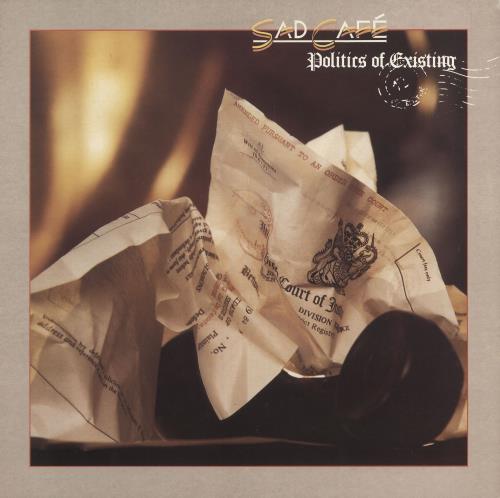 Sad Cafe Politics Of Existing vinyl LP album (LP record) UK AFELPPO742562