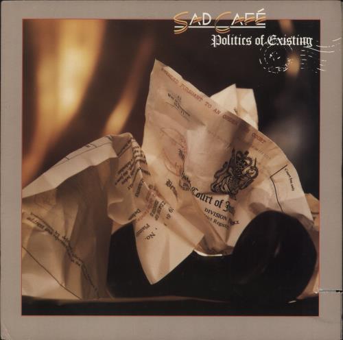Sad Cafe Politics Of Existing vinyl LP album (LP record) US AFELPPO882201