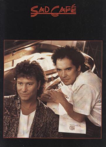 Sad Cafe Sad Cafe + Ticket Stub tour programme UK AFETRSA848421