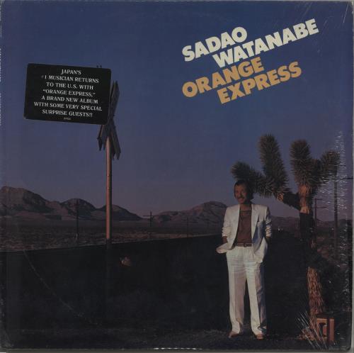 Sadao Watanabe Orange Express vinyl LP album (LP record) US SFVLPOR671973