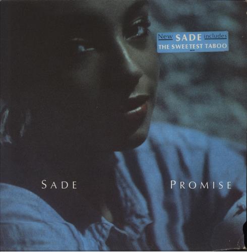 Sade Promise + Hype Sticker vinyl LP album (LP record) Dutch SADLPPR725661