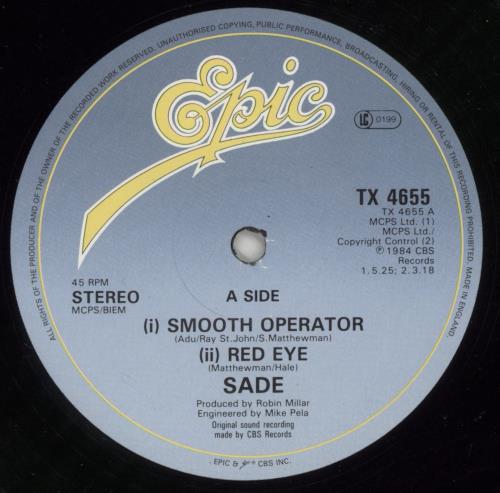 Sade Smooth Operator 12" vinyl single (12 inch record / Maxi-single) UK SAD12SM98753