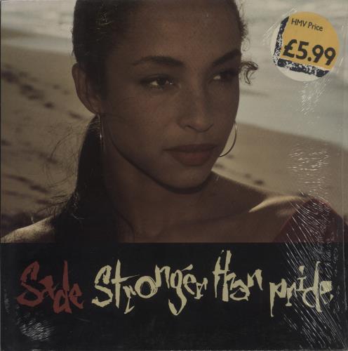 Sade Stronger Than Pride - shrink vinyl LP album (LP record) UK SADLPST875010