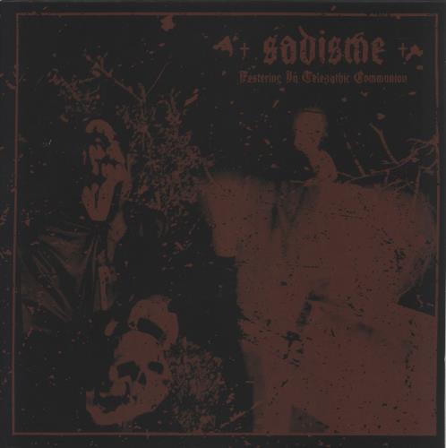 Sadisme Festering In Telepathic Communion vinyl LP album (LP record) UK 8PDLPFE865658