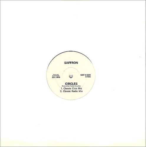 Saffron (Indie) Circles 12" vinyl single (12 inch record / Maxi-single) UK SFF12CI172126