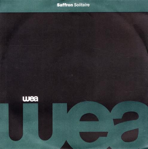 Saffron (Indie) Solitaire 12" vinyl single (12 inch record / Maxi-single) UK SFF12SO163814