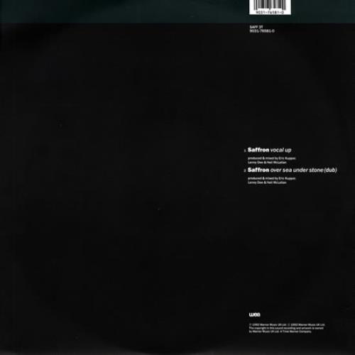 Saffron (Indie) Solitaire 12" vinyl single (12 inch record / Maxi-single) UK SFF12SO163814