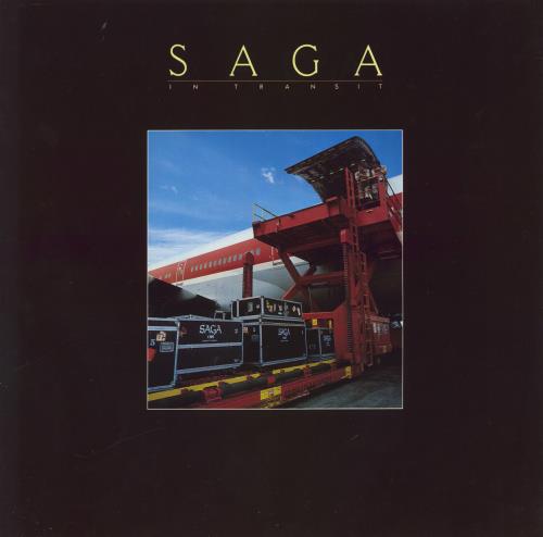 Saga In Transit vinyl LP album (LP record) Danish SG-LPIN823517