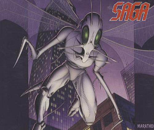 Saga Marathon CD album (CDLP) German SG-CDMA333100