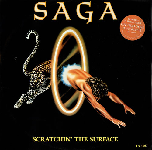 Saga Scratchin' The Surface 12" vinyl single (12 inch record / Maxi-single) UK SG-12SC466597