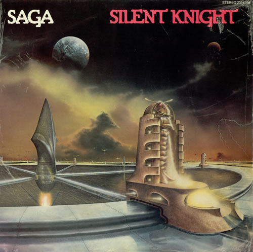 Saga Silent Knight vinyl LP album (LP record) Dutch SG-LPSI467243