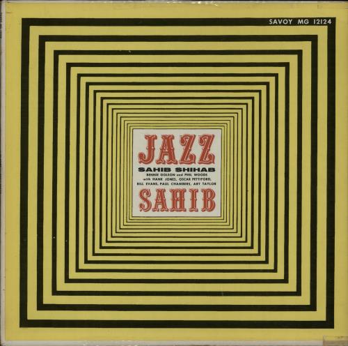 Sahib Shihab Jazz Sahib vinyl LP album (LP record) US S3QLPJA651257