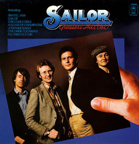 Sailor Greatest Hits Vol. 1 vinyl LP album (LP record) Dutch SL.LPGR287217