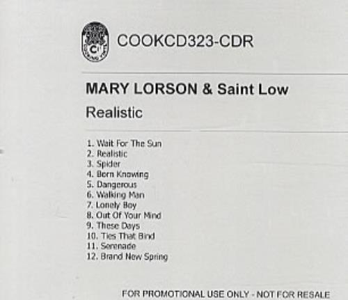 Saint Low Realistic CD-R acetate UK SC9CRRE319733