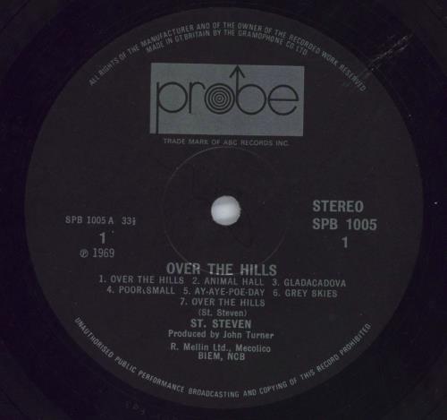 Saint Steven Saint Steven - VG vinyl LP album (LP record) UK SV4LPSA819825