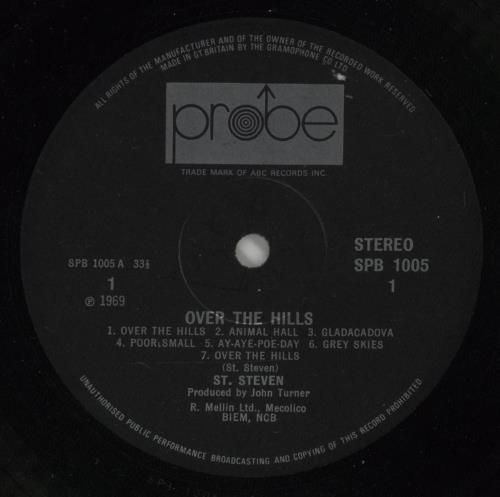 Saint Steven Saint Steven vinyl LP album (LP record) UK SV4LPSA872333