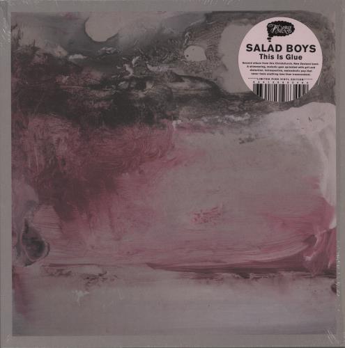 Salad Boys This Is Glue - Pink Vinyl vinyl LP album (LP record) US 9G0LPTH872271