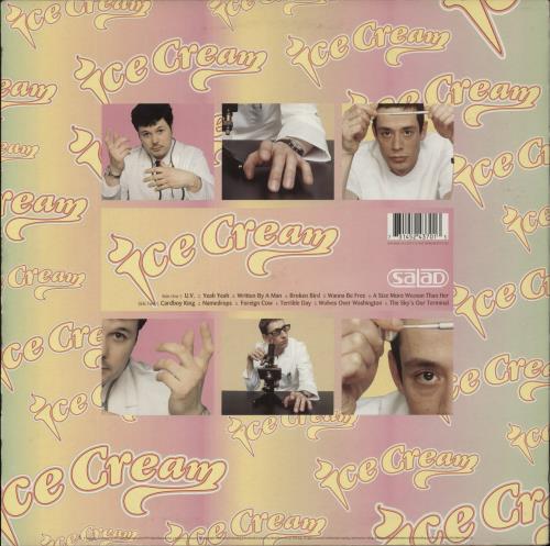 Salad Ice Cream vinyl LP album (LP record) UK SAALPIC516108