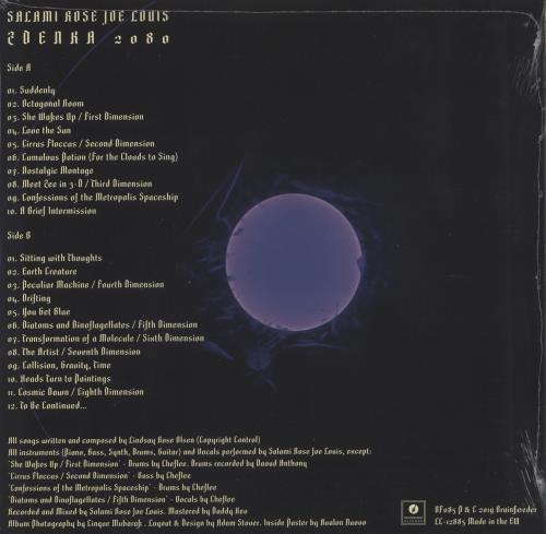 Salami Rose Joe Louis Zdenka 2080 - Translucent Red Marble Vinyl - Sealed vinyl LP album (LP record) UK 8WQLPZD857748