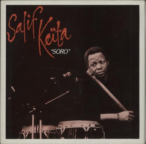 Salif Keita Soro vinyl LP album (LP record) UK SLFLPSO498264