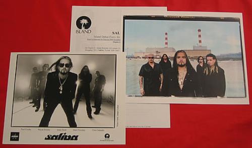 Saliva Every Six Seconds media press pack US AIVPPEV187684