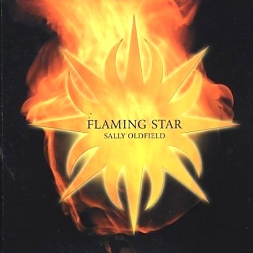 Sally Oldfield Flaming Star CD album (CDLP) UK SALCDFL194508