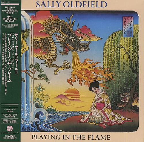 Sally Oldfield Playing In The Flame CD album (CDLP) Japanese SALCDPL388106