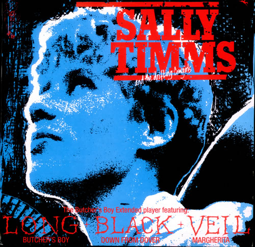 Sally Timms Long Black Veil 12" vinyl single (12 inch record / Maxi-single) French SYT12LO510836