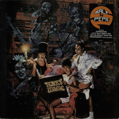 Salt N Pepa Blacks' Magic vinyl LP album (LP record) UK S-PLPBL576034