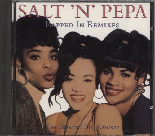 Salt N Pepa Rapped In Remixes CD album (CDLP) UK S-PCDRA776967