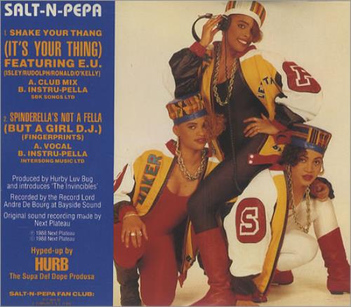 Salt N Pepa Shake Your Thang CD single (CD5 / 5") UK S-PC5SH75462